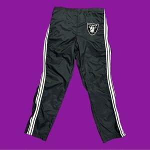 90s Raiders DeLONG Tearaway Track Pants
